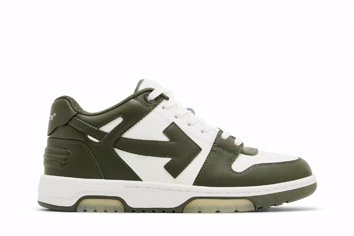Off-White Out of Office Military Green White, view 2