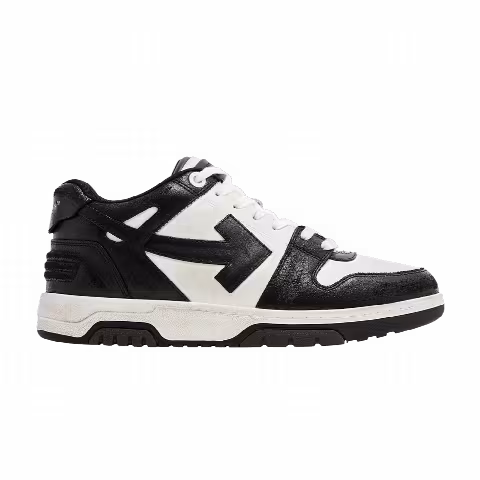 Off-White Out of Office 'Black White Distressed'