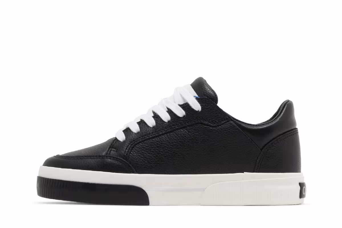 Off-White Women's New Low Vulcanized Black White, view 4