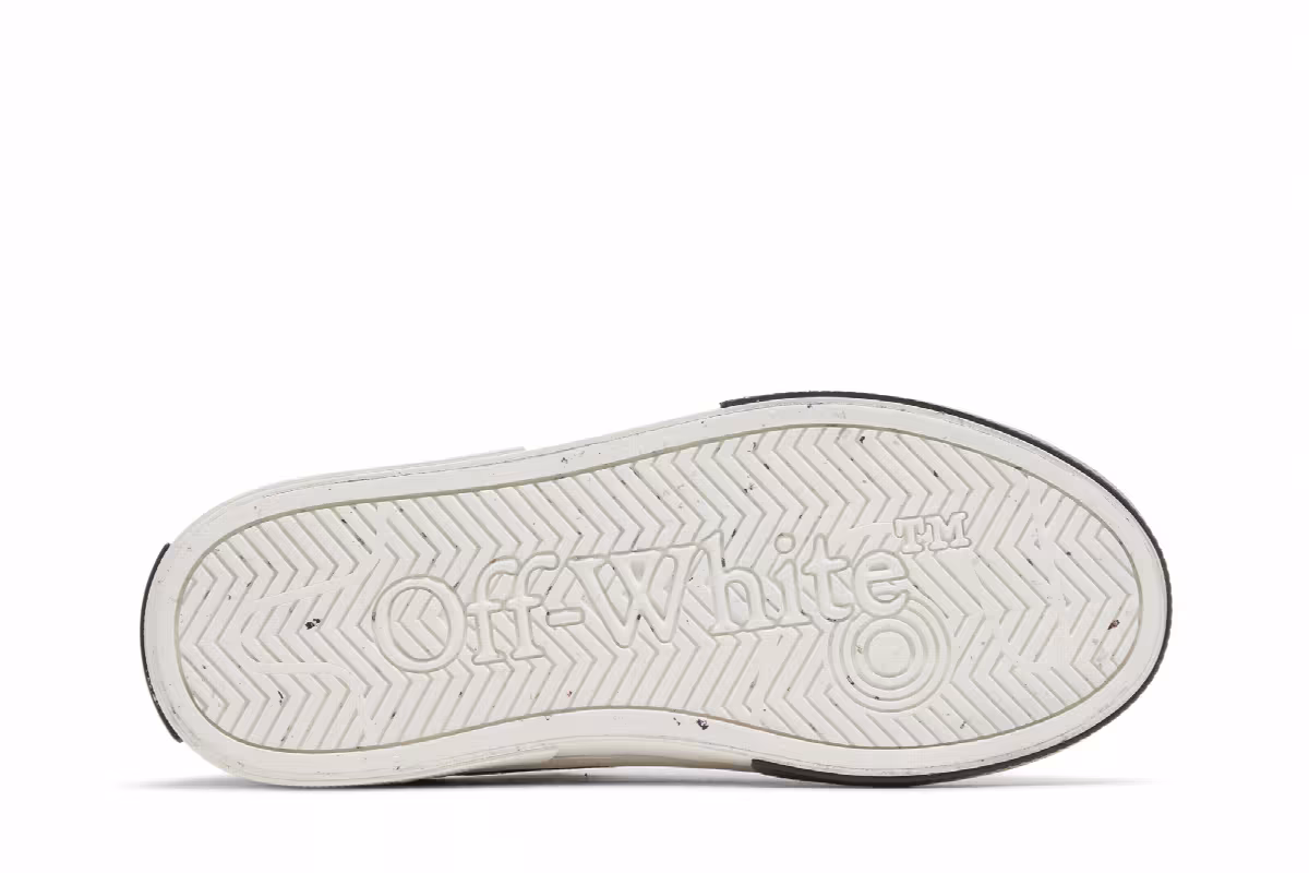 Off-White Women's New Low Vulcanized Black White, view 5