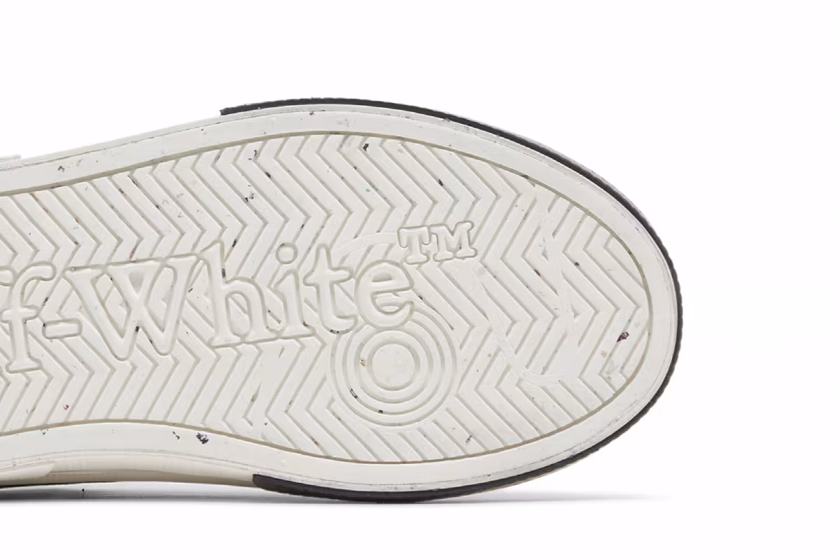 Off-White Women's New Low Vulcanized Black White, view 6
