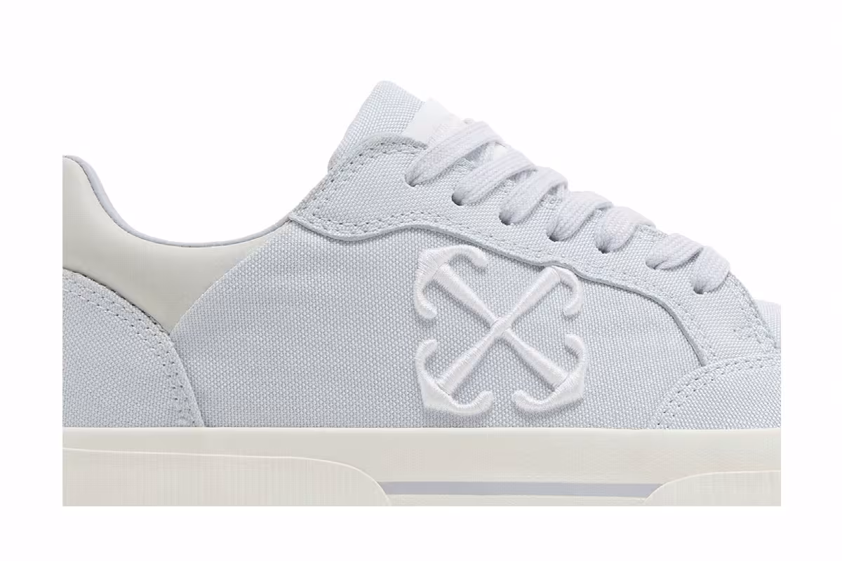 Off-White Women's New Low Vulcanized Light Blue, view 3