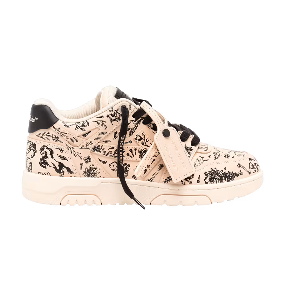 Off-White Out of Office Graphic Print - Sand