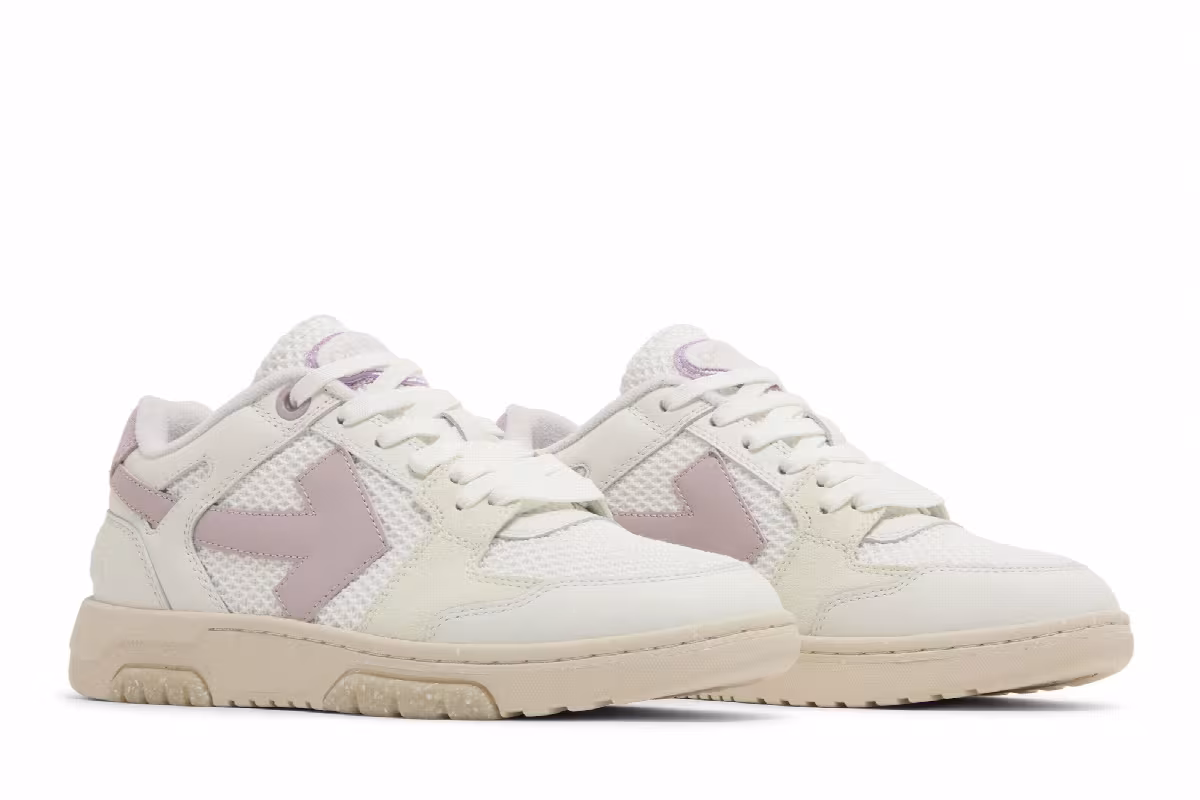 Off-White Women's Out of Office Slim White Lilac, view 9