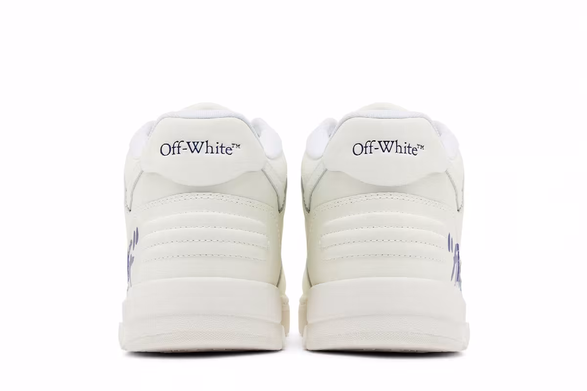 Off-White Out of Office Low For Walking - White Blue White Sole, view 7