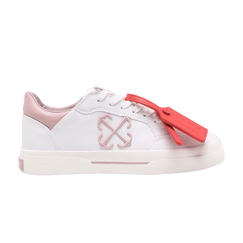 Off-White Women's New Low Vulcanized White Light Pink
