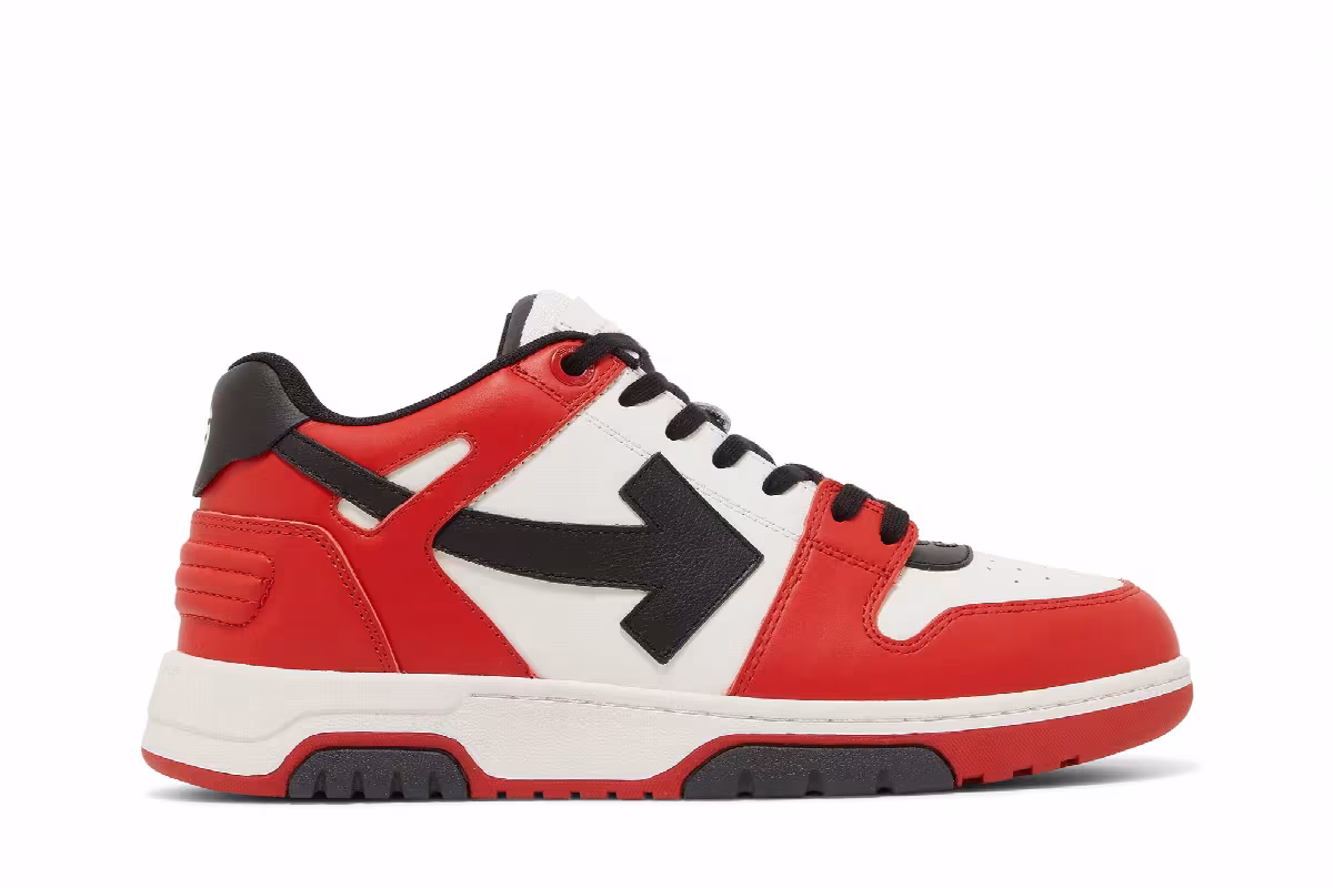 Off-White Out of Office Red White Black 2022, view 2