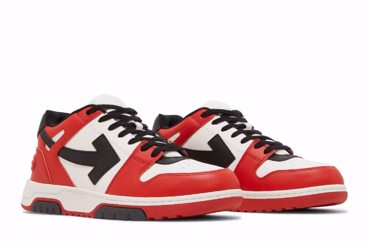 Off-White Out of Office Red White Black 2022, view 9