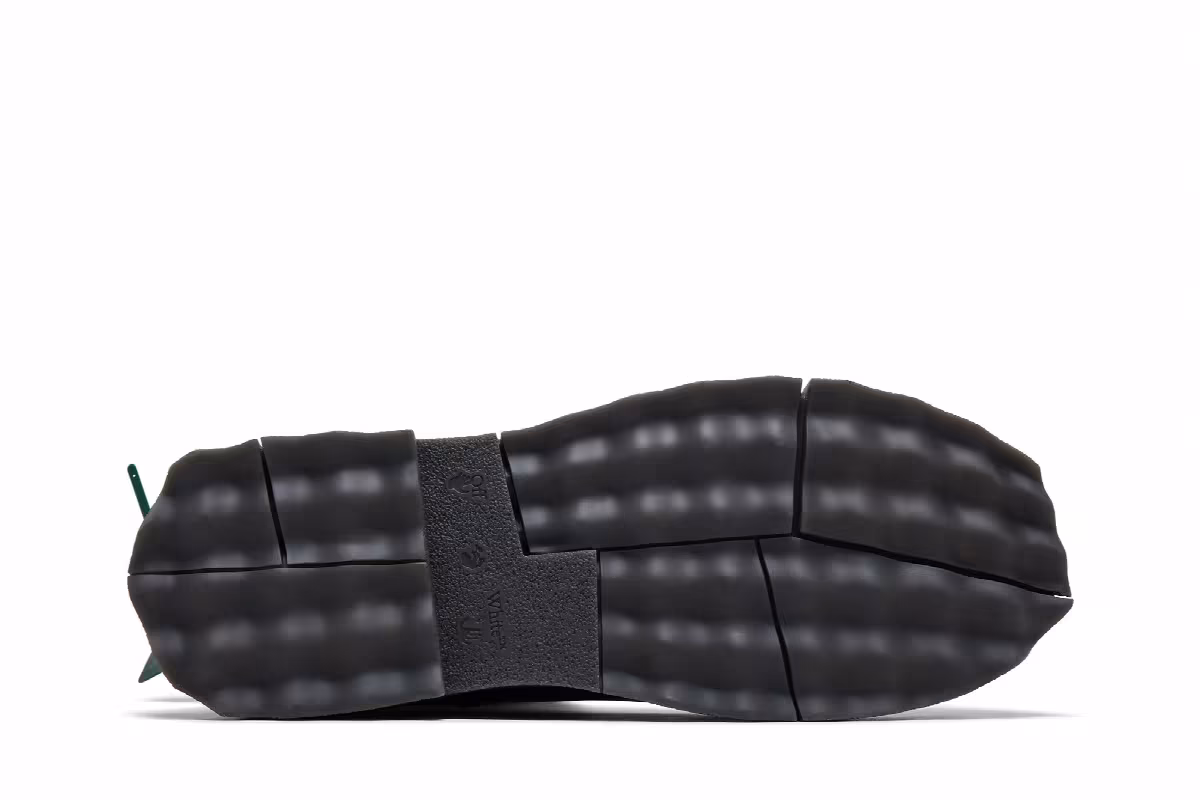 Off-White Rain Boot Black Fuchsia, view 5