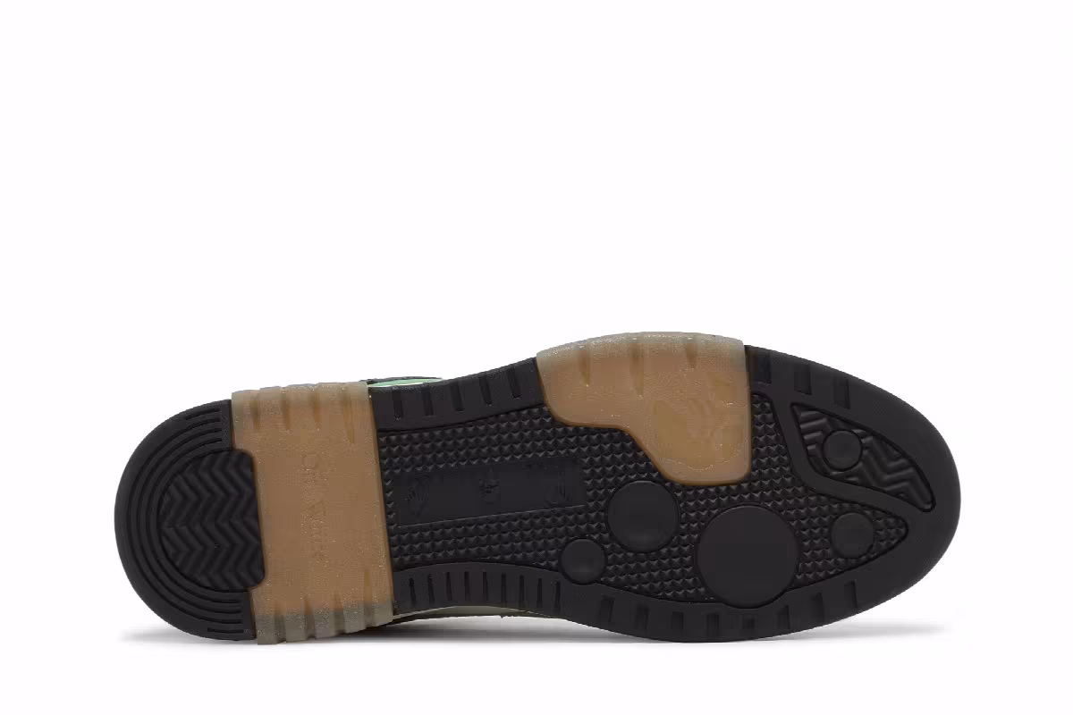 Off-White Out of Office Low Black Green, view 5