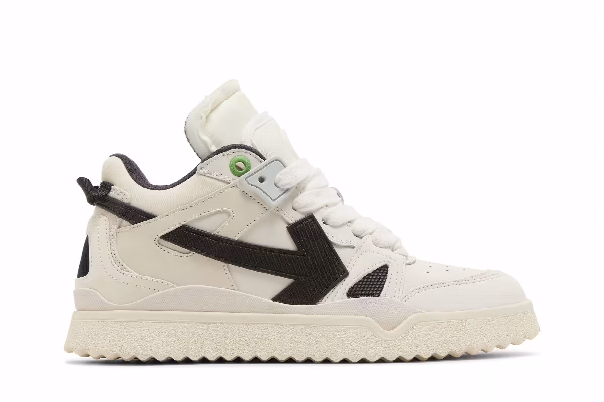 Off-White New Mid Sponge White Black 2022, view 2