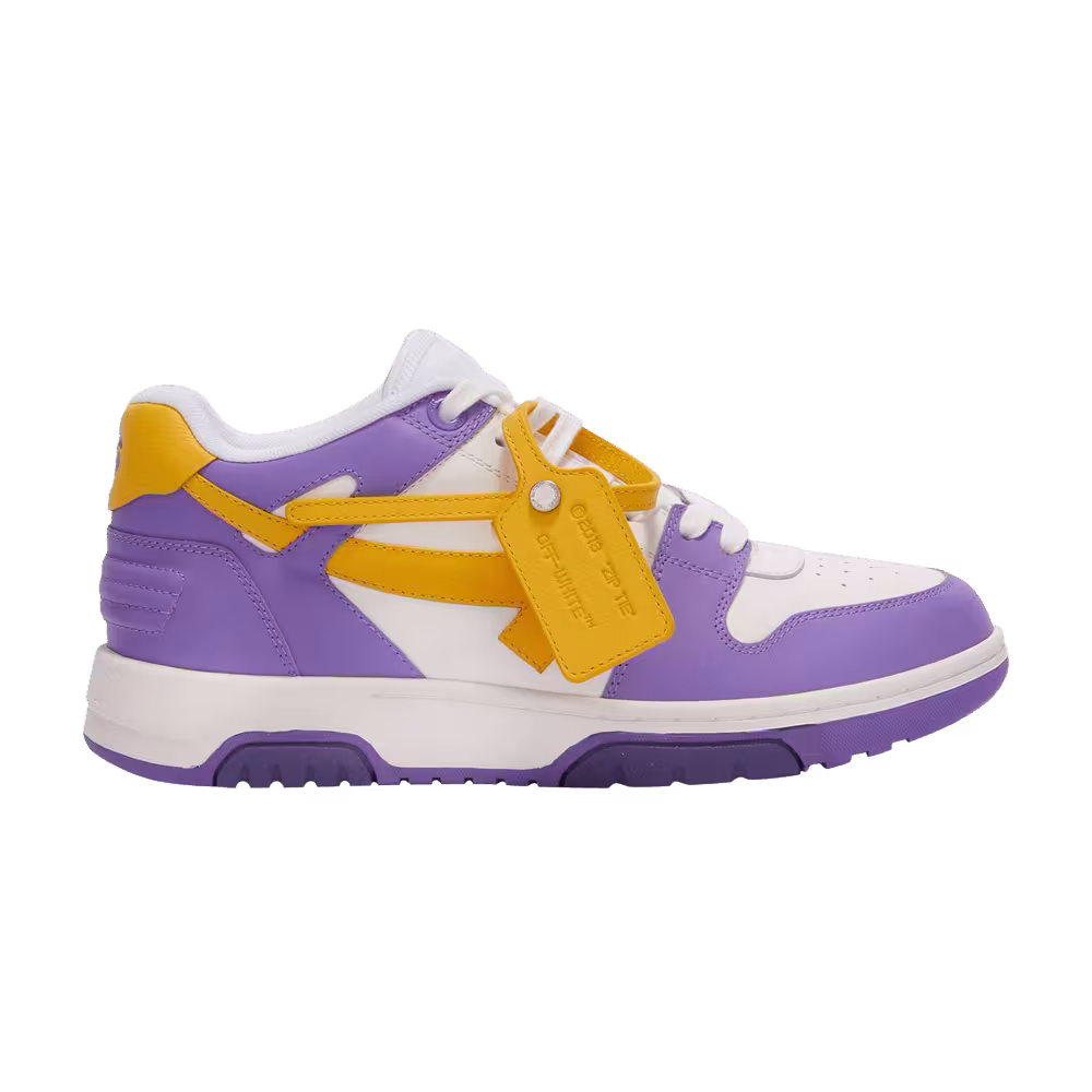 Off-White Out of Office Purple Yellow