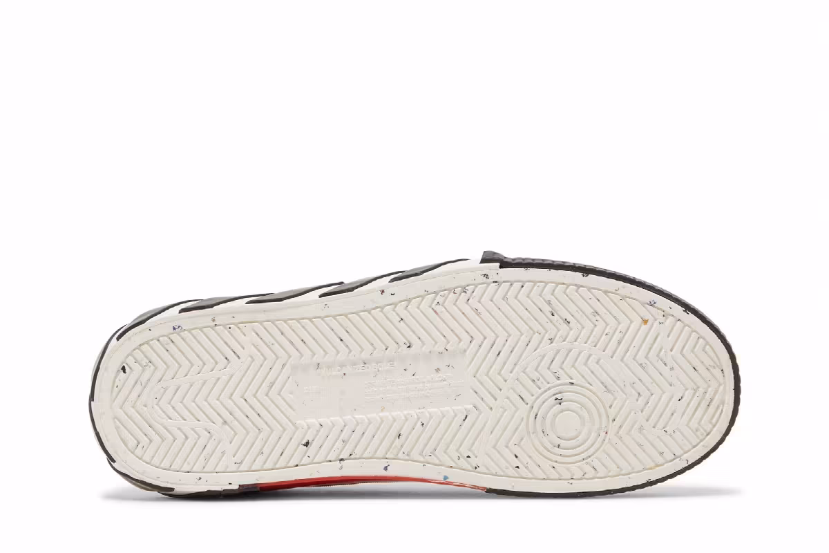 Off-White Women's Vulc Sneaker White Black Fuchsia, view 5