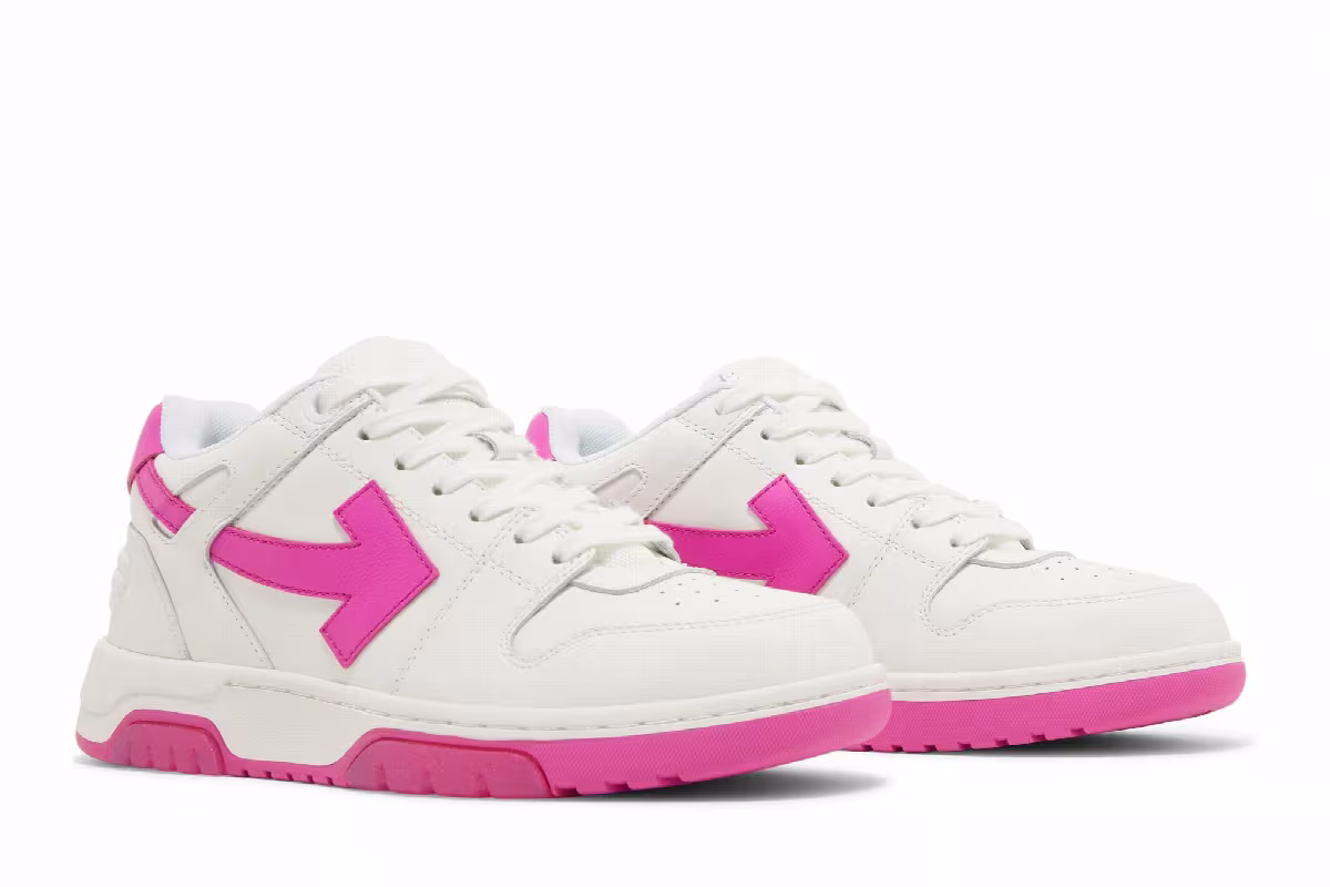 Off-White Women's Out of Office White Fuchsia, view 9