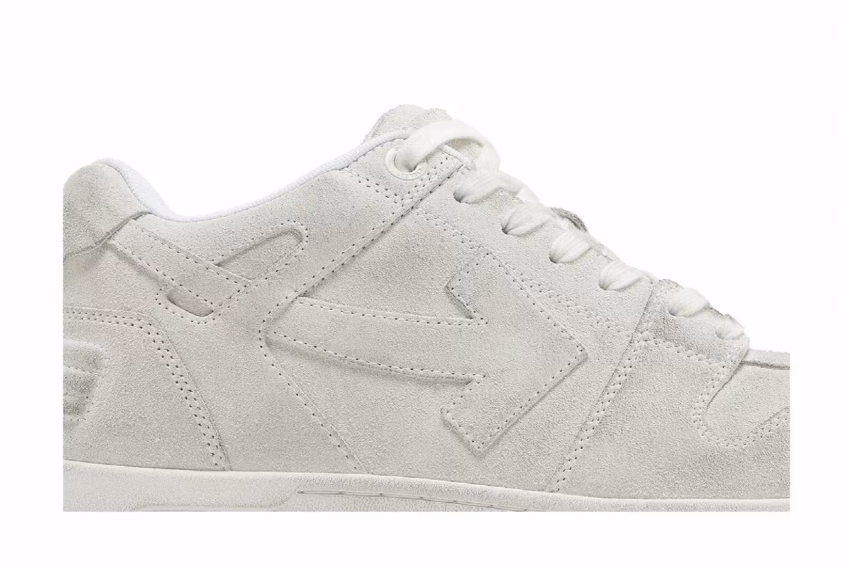 Off-White Out of Office Vintage White Suede, view 3