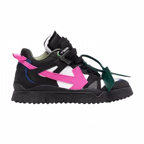 Off-White New Mid Sponge 'Black Fuchsia'