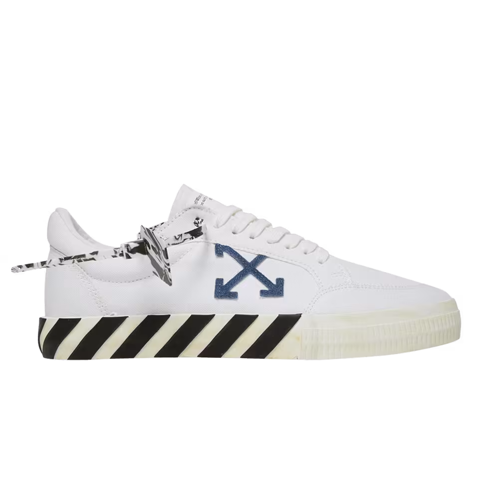 Off-White Vulc Sneaker White Navy Blue 2022