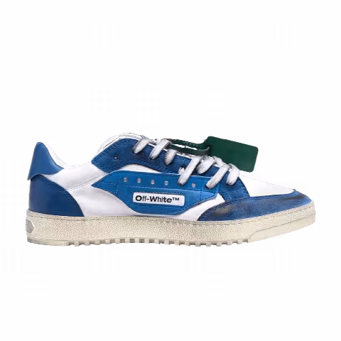 Off-White 5.0 Low 'Vintage Finish - White Cobalt Blue'