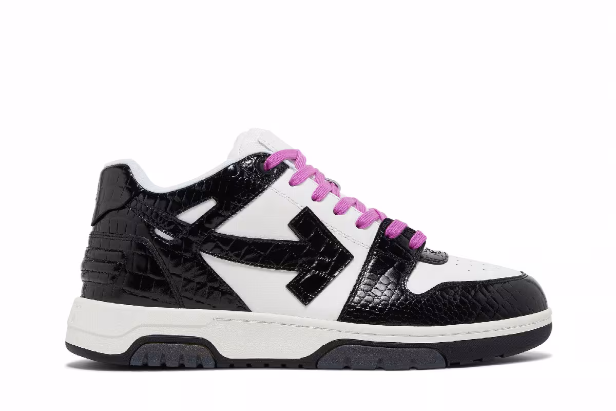 Off-White Out of Office Croc - Black White 2022, view 2