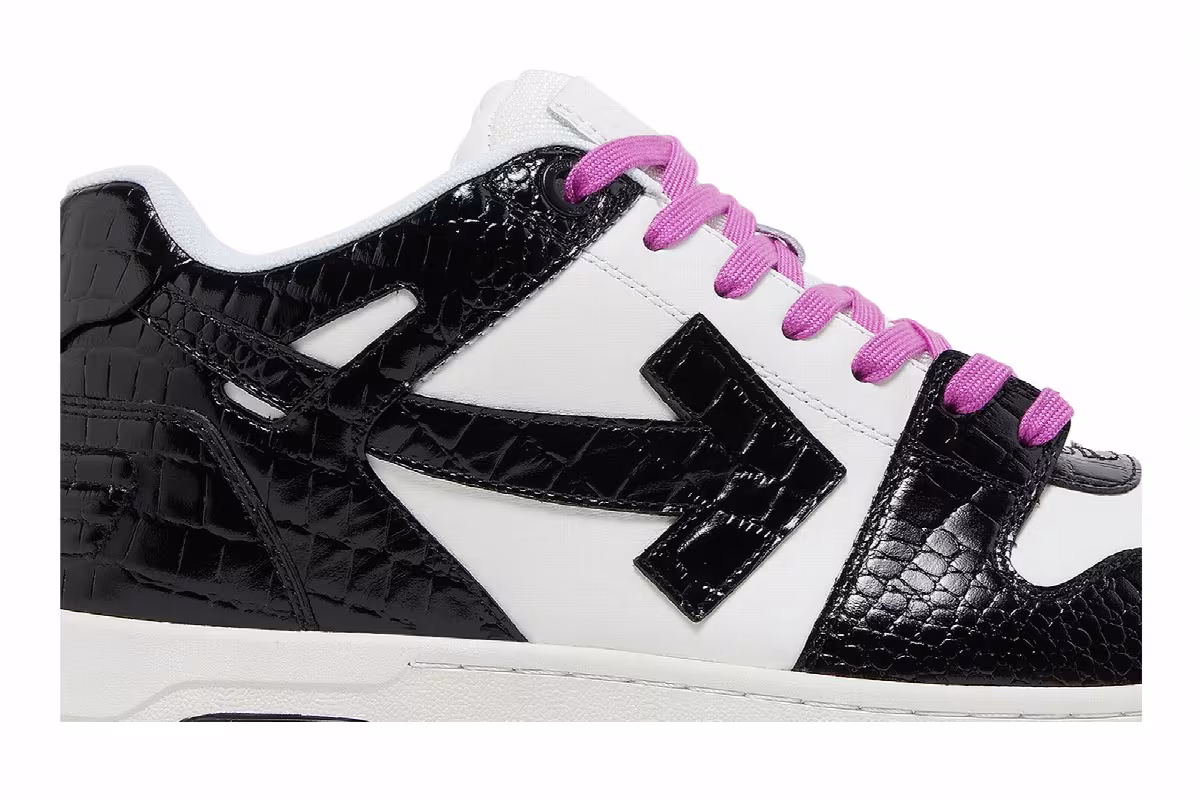 Off-White Out of Office Croc - Black White 2022, view 3
