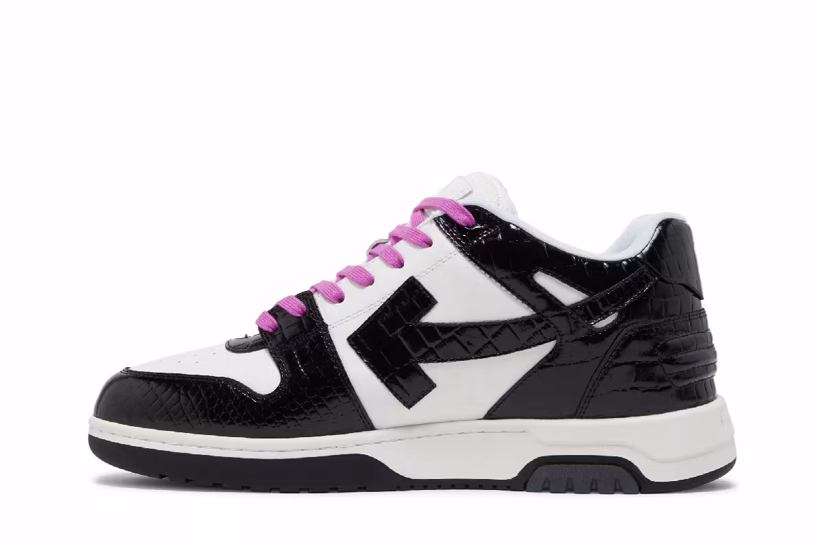 Off-White Out of Office Croc - Black White 2022, view 4
