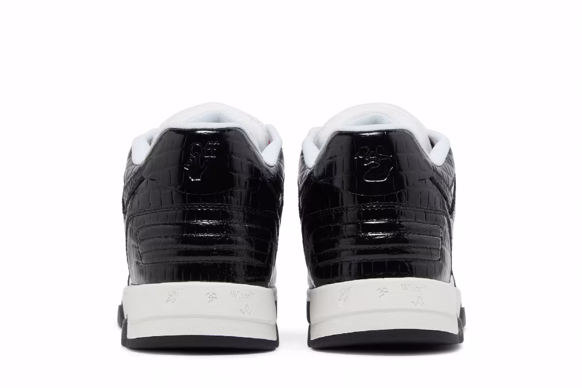Off-White Out of Office Croc - Black White 2022, view 7