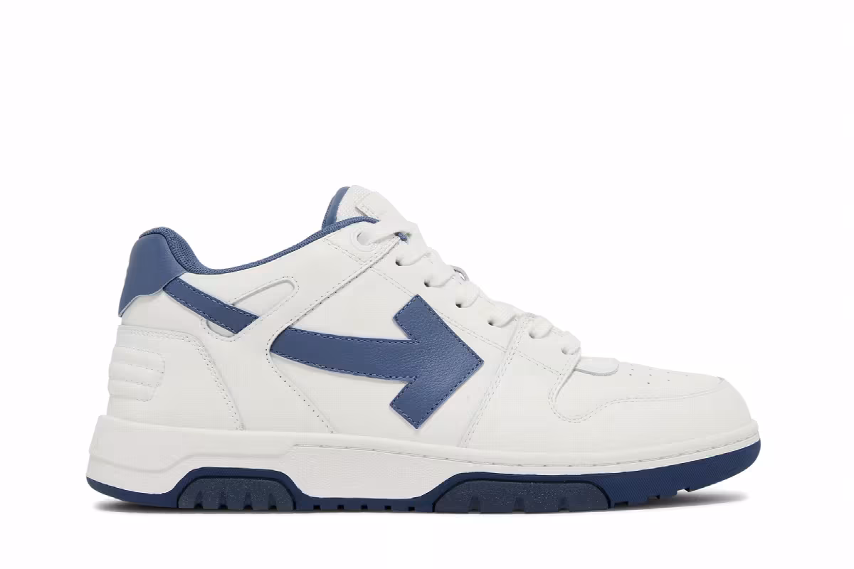 Off-White Out of Office White Navy Blue, view 2