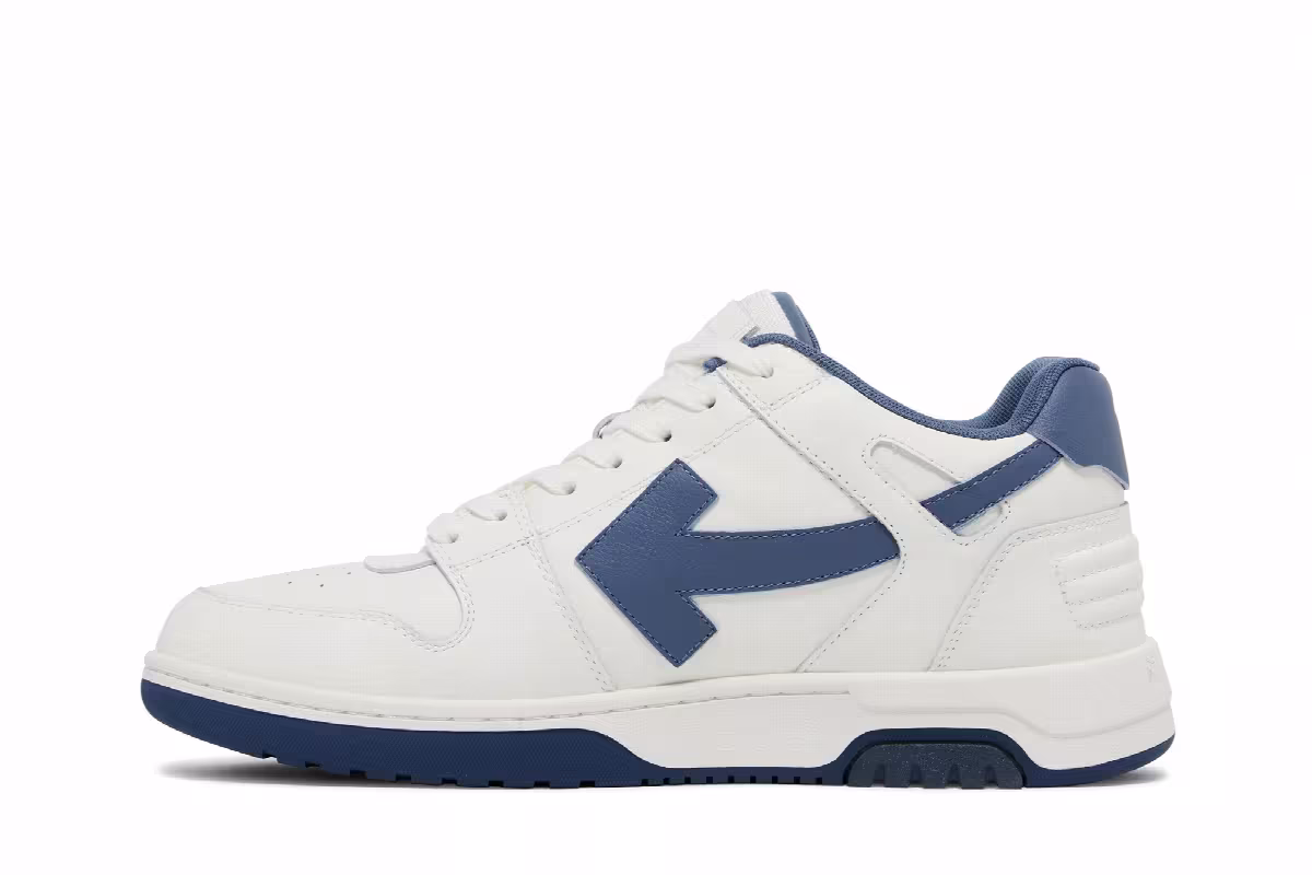 Off-White Out of Office White Navy Blue, view 4