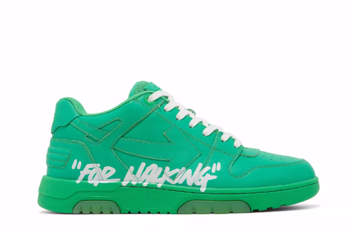 Off-White Out of Office For Walking - Green, view 2