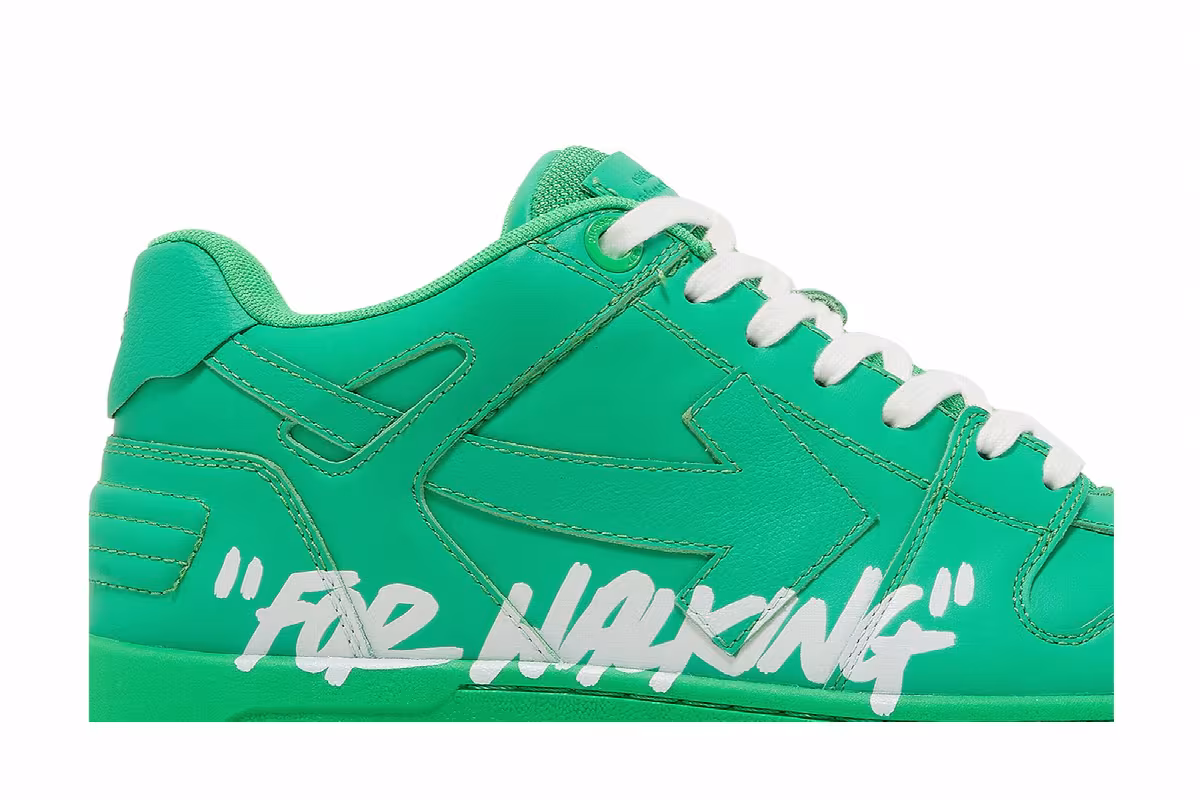 Off-White Out of Office For Walking - Green, view 3