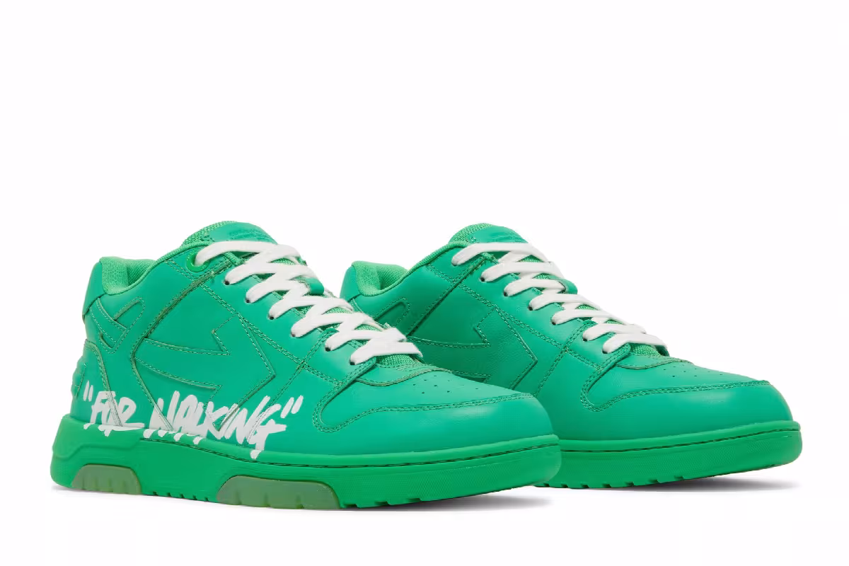 Off-White Out of Office For Walking - Green, view 9
