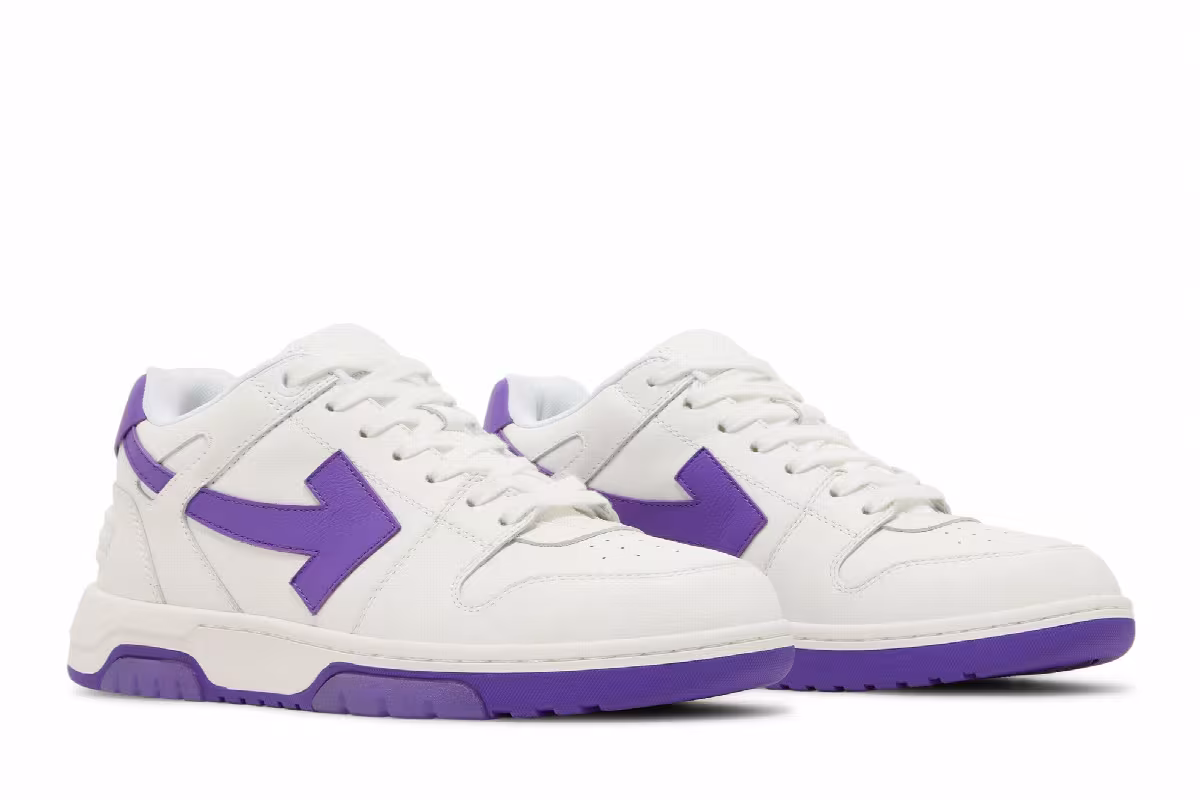 Off-White Out of Office White Violet Purple, view 9