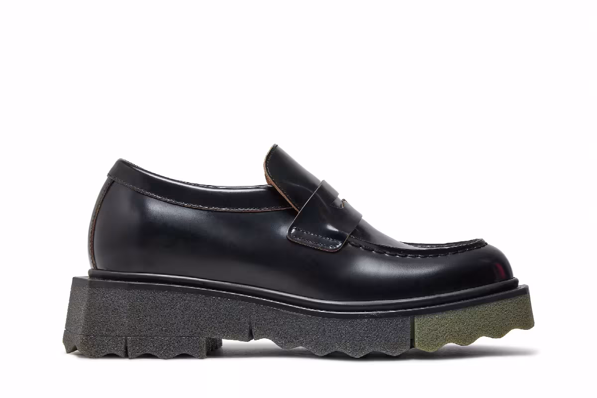 Off-White Sponge Loafer Black, view 2