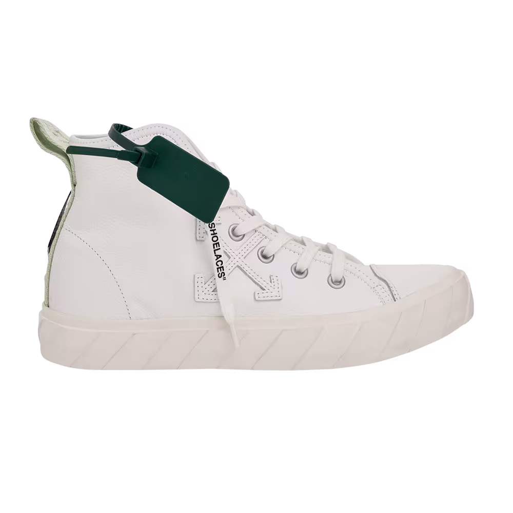 Off-White Vulc Sneaker Mid White Leather