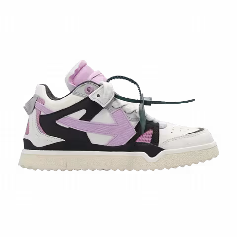 Off-White Wmns New Sponge Mid 'White Black Pink'