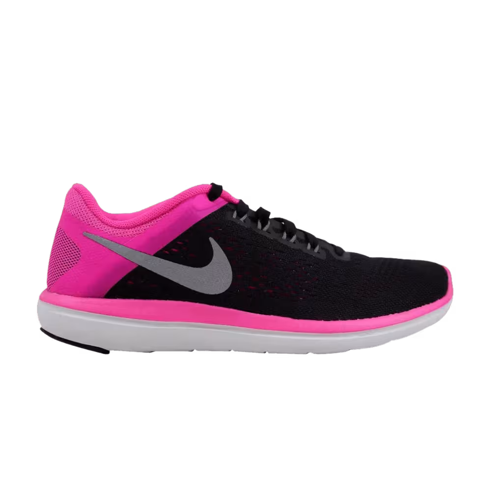 Nike Women's Flex 2016 RN Black Pink Blast