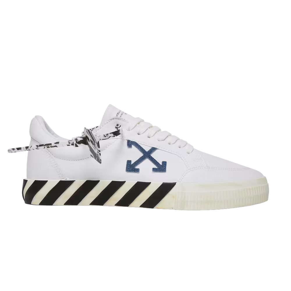 Off-White Vulc Sneaker White Navy Blue 2021