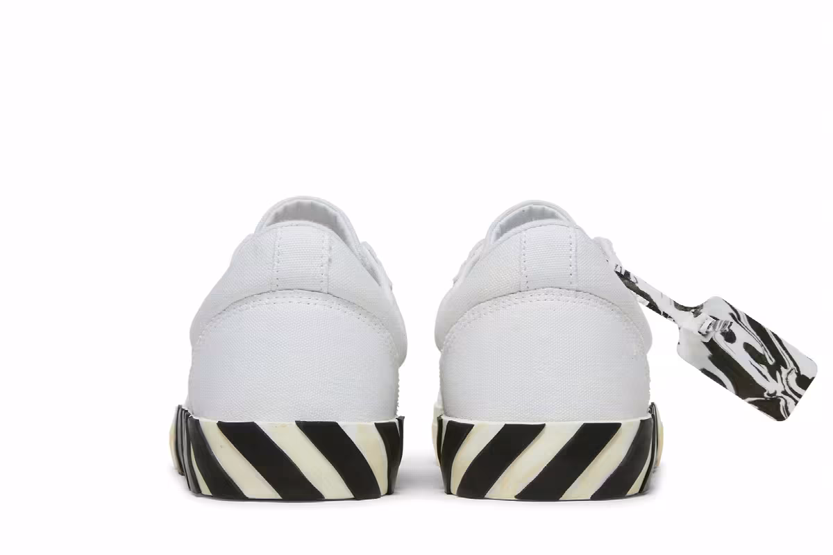 Off-White Vulc Sneaker White Navy Blue 2021, view 7