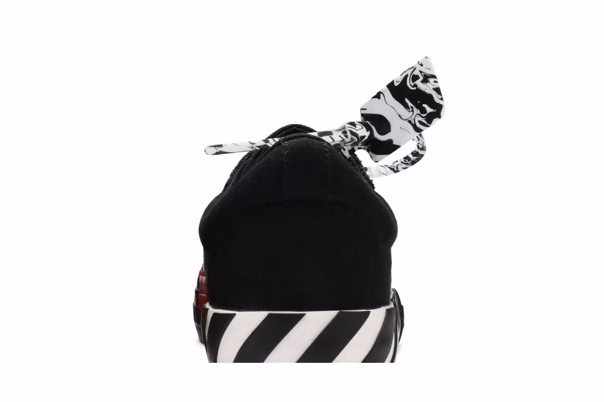 Off-White Vulc Sneaker Low Black White, view 8