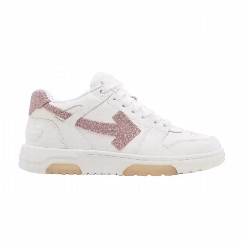 Off-White Wmns Out of Office 'White Pink Glitter'