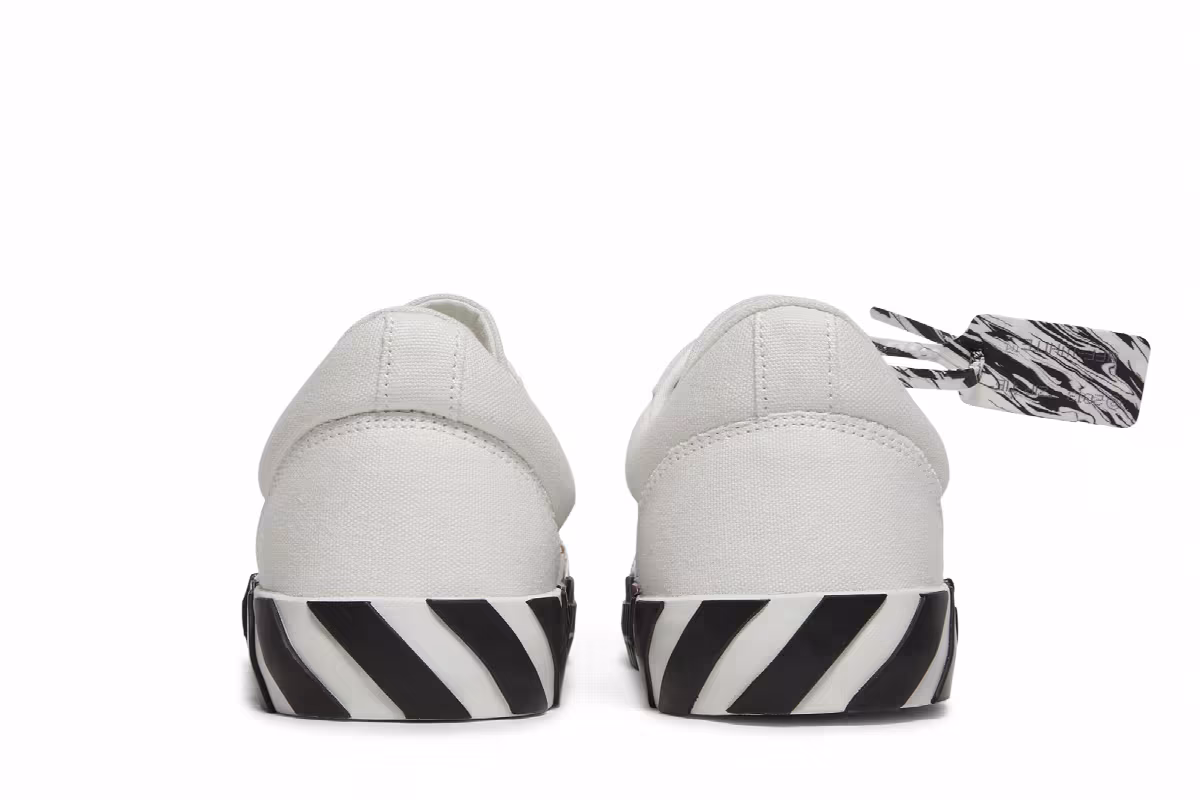 Off-White Vulc Sneaker White Grey, view 7