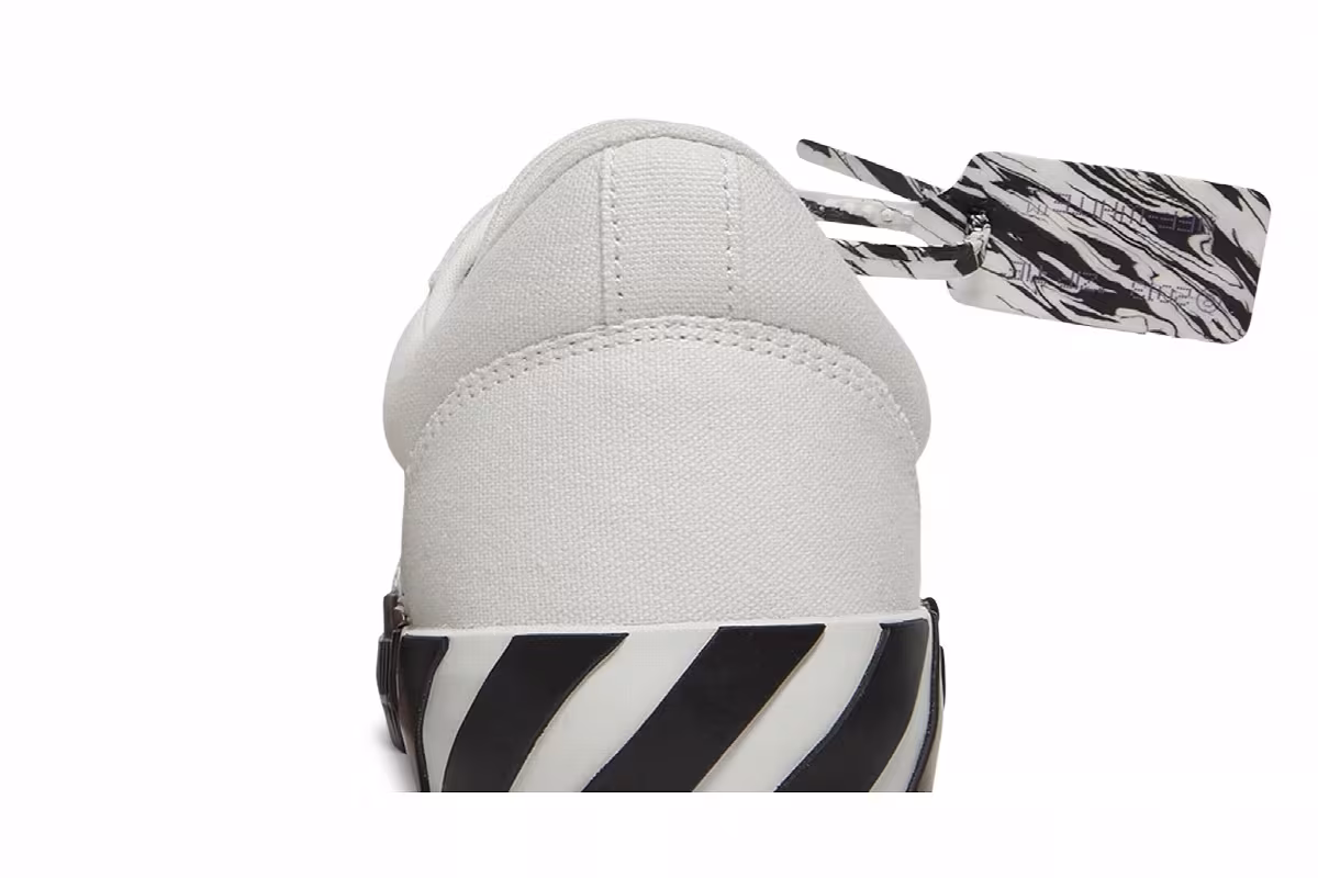 Off-White Vulc Sneaker White Grey, view 8