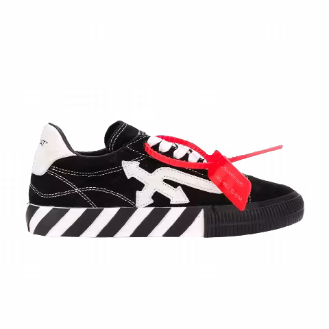 Off-White Wmns Arrow Vulcanized Low 'Black White'