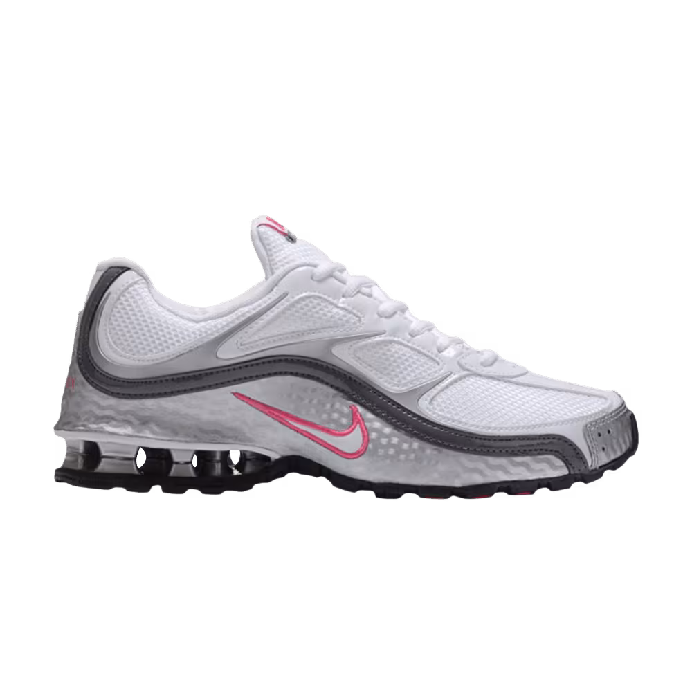 Nike Women's Reax Run 5 White Metallic Silver