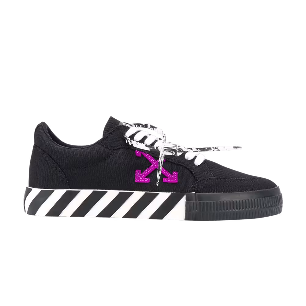 Off-White Vulc Low Black Purple