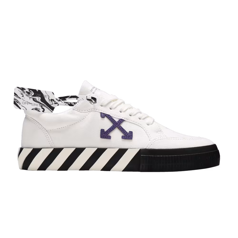 Off-White Vulc Sneaker Low White Purple