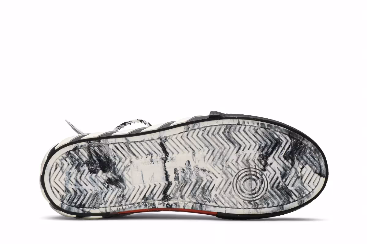 Off-White Vulc Sneaker Low White Purple, view 5