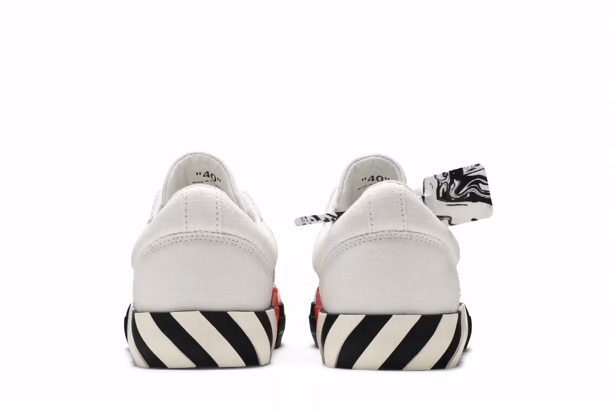 Off-White Vulc Sneaker Low White Purple, view 7