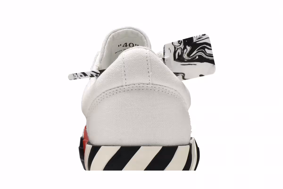 Off-White Vulc Sneaker Low White Purple, view 8