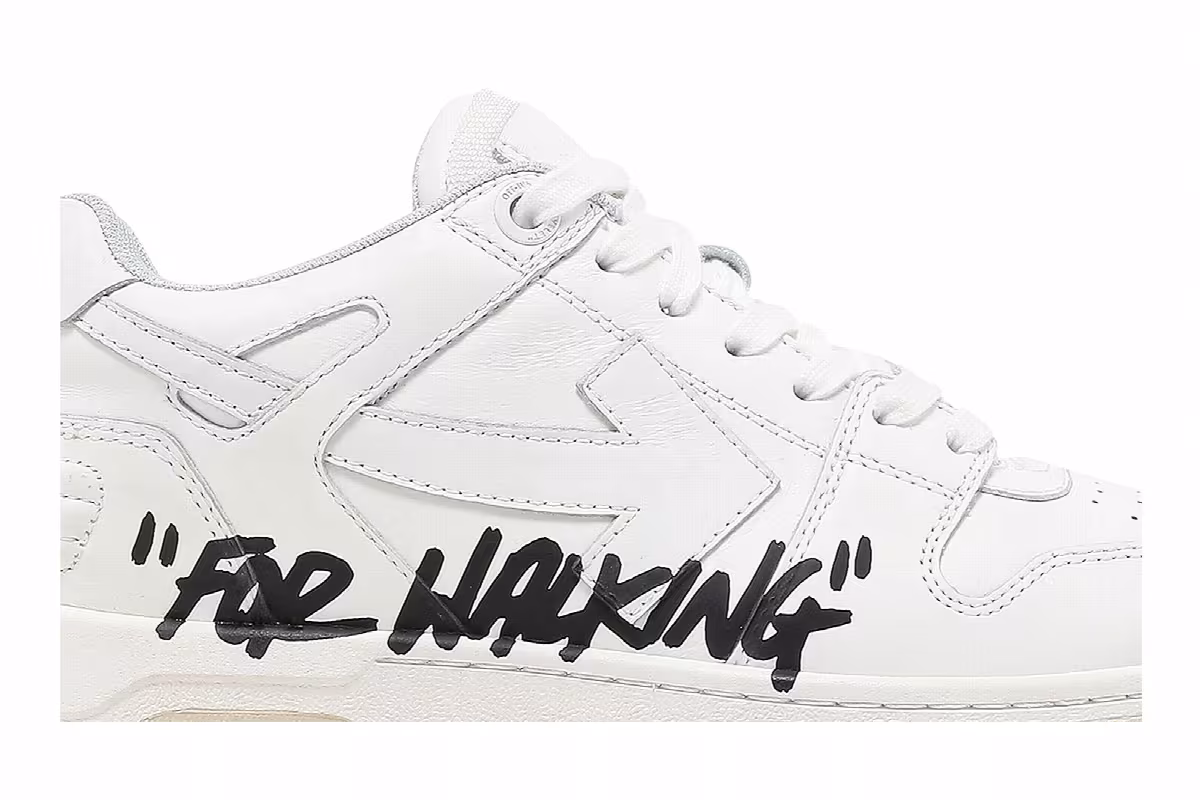 Off-White Out of Office Low For Walking - White Black, view 3